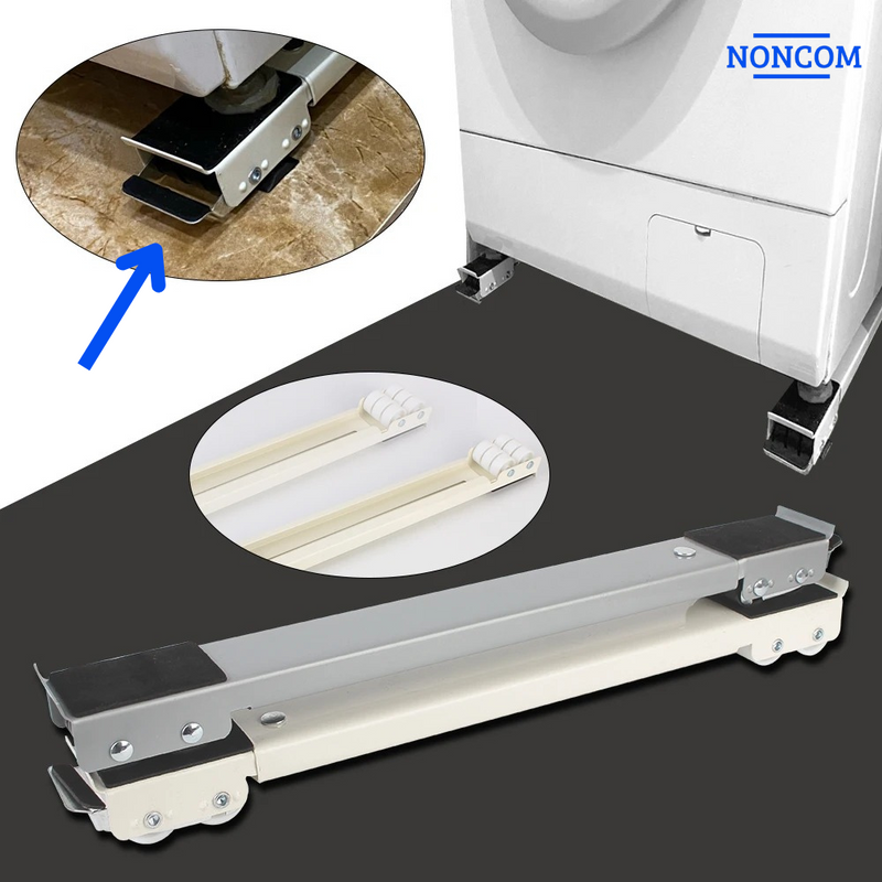 Base de suporte para móveis com rodinhas - Adequado para Geladeira, Máquina de Lavar, Móveis e Eletrodomésticos